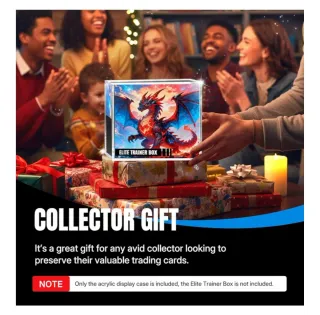 Caja Protectora Acrílico Magnética Pokémon Elite T