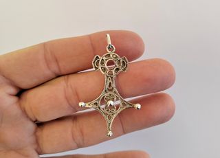 Colgante Plata Ley Cruz Del Sur