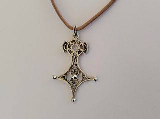 Colgante Plata Ley Cruz Del Sur