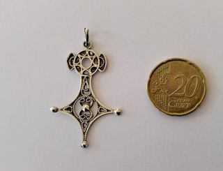 Colgante Plata Ley Cruz Del Sur