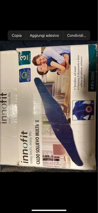 Termoforo ad acqua Innofit