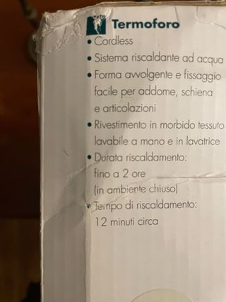 Termoforo ad acqua Innofit