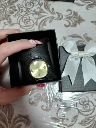 Reloj Tous Oso Dorado y Plateado