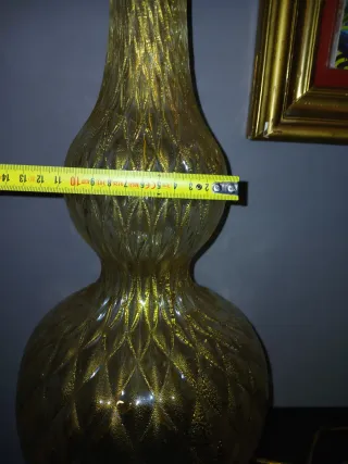 Lampada Murano Borovier & Toso Vetro Oro