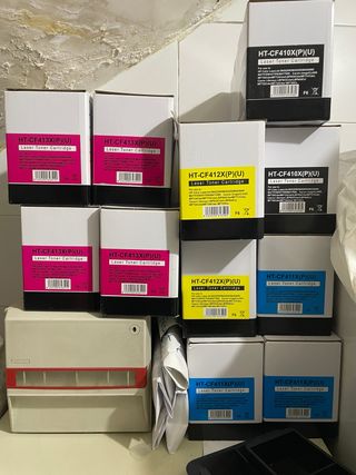 Lote Cartuchos Toner HP 410X (no originales)