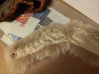 Collo pelliccia volpe champagne Colmar