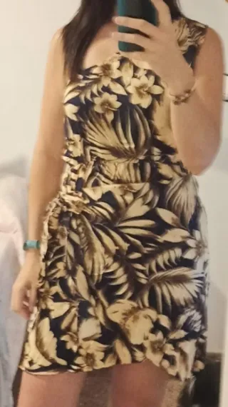 Vestido estampado floral