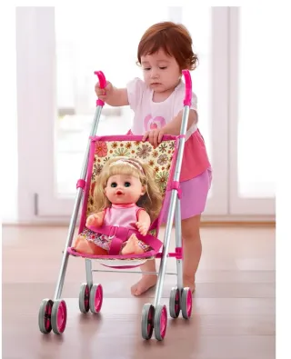 Cochecito de muñecas GAGAKU con accesorios