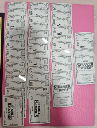 INTERCAMBIO Cromos Panini Stranger Things