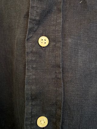 Camisa 100% lino azul marino RALPH LAUREN talla XL