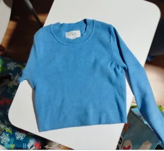 Jersey Zara niña azul