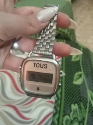 Pulsera Tous Oso Plata y Marrón