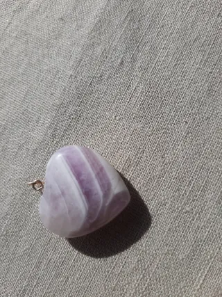 Amatista y Oro colgante nuevo