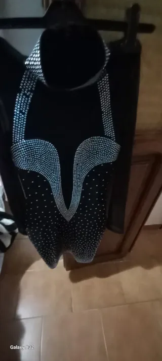 Vestido de fiesta con pedrería