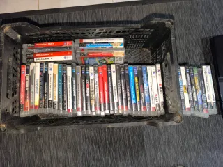 Consola PS3 Negra + 50 Juegos + 2 Mandos