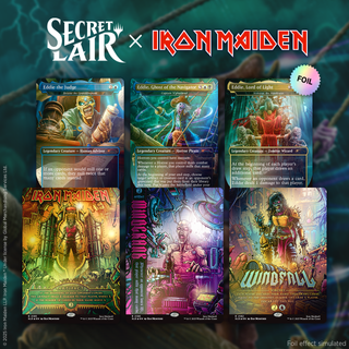 Secret Lair x Iron Maiden: Eddie Unchained Foil