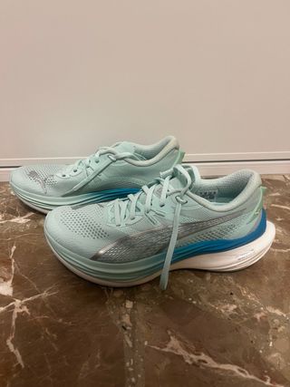 Zapatillas Puma Deviate Nitro 3 Azul Turquesa
