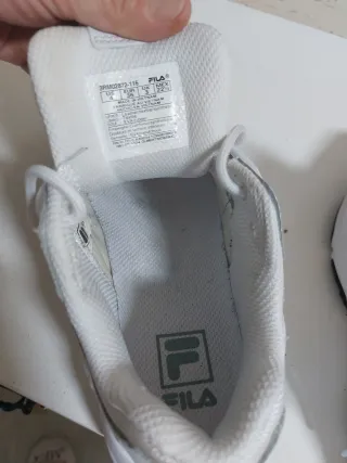 Zapatillas Fila Talla 36 Blancas