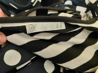 Vestido Rayas Blanco y Negro