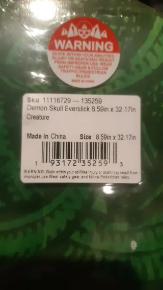 Tabla Skate Creature Everslick