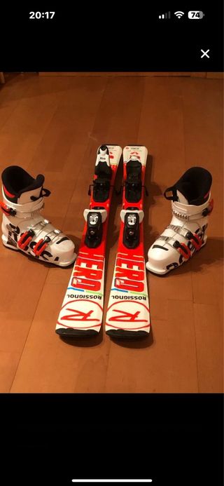 Esquís y Botas Rossignol Hero