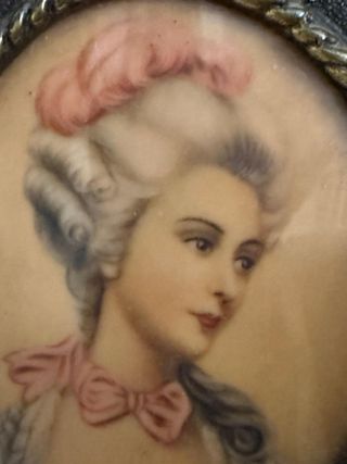 Antichi quadretti in bronzo con ritratti