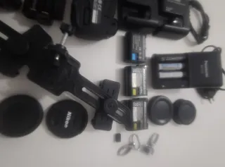 Nikon D750 + flash + objetivo + accs + grip +++