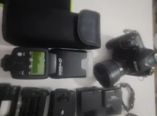 Nikon D750 + flash + objetivo + accs + grip +++