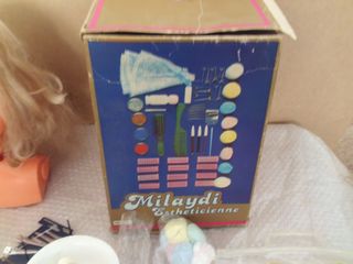 Cabeza de muñeca Milaydi Estheticienne para peinar