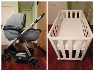 Cuna colecho Doco + cochecito 3 en 1 Giordani