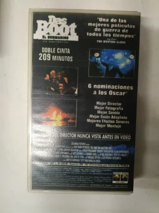 4 VHS de terror ver fotos