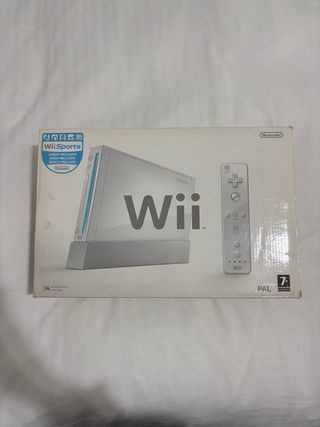 Nintendo Wii y 4 mandos