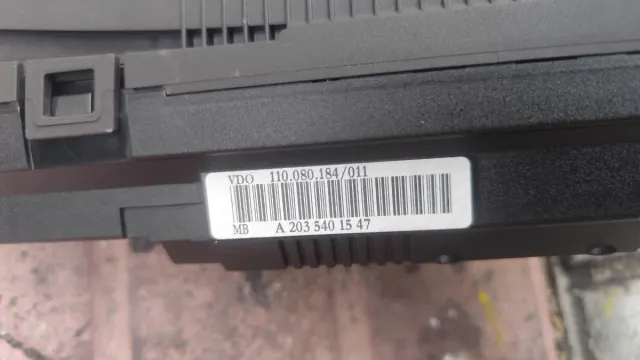 Cuadro Mercedes C W203 gasolina