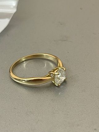 Anillo Oro 18k Diamante 1.00 Ct E/I1