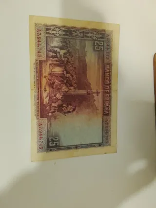 Billete 25 Pesetas Banco de España 1928