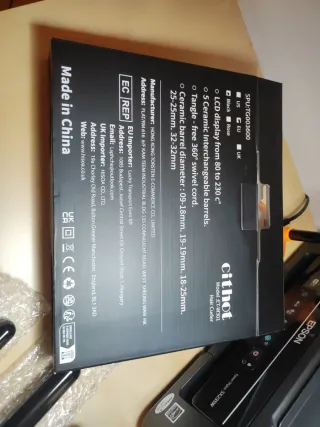 Rizador de pelo Cithot 5 en 1 Negro