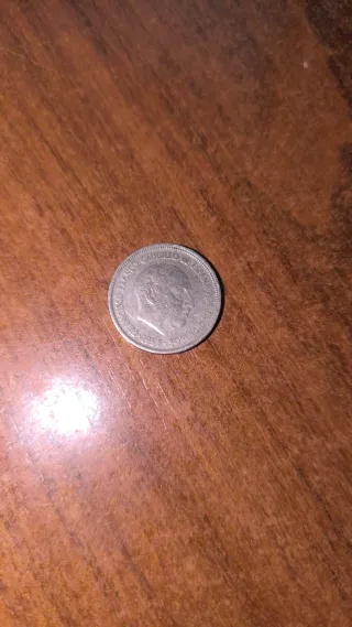 Moneda 5 Pesetas 1957 Francisco Franco