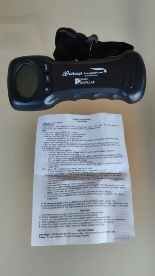 Báscula digital para maletas/equipaje