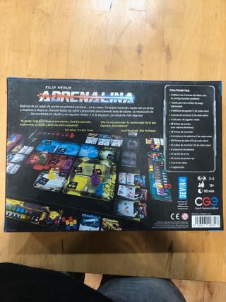 Adrenalina Juego de Mesa