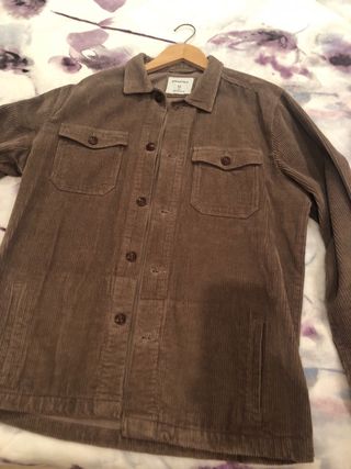 Camisa pana tipo chaqueta M