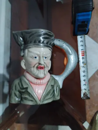 3 jarras vintage de barro fino