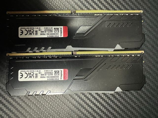 2x Kingston FURY Beast DDR4 RAM 8GB#613654