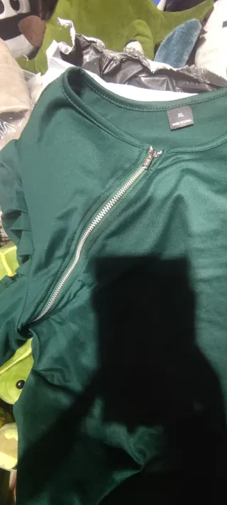 Camiseta Shein verde talla XL