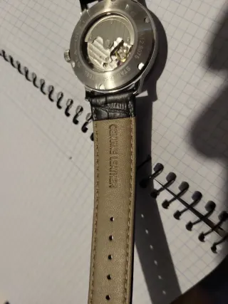 Reloj Sea-Gull Automático Negro/Plateado