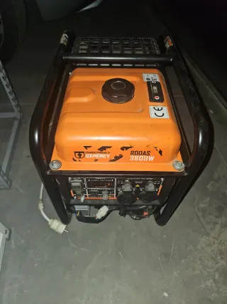 Generador Inverter GENERGY Rodas 3800W