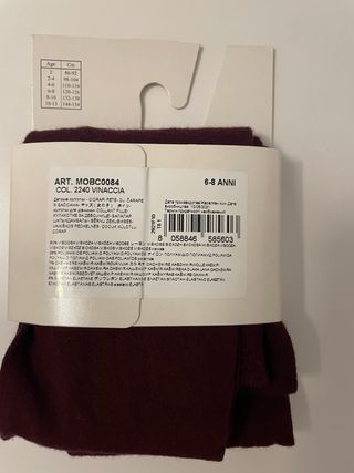 Leotardos Calzedonia Cashmere Niña 6-8 años