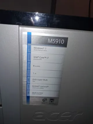 Acer Aspire Pentium i7 1TB