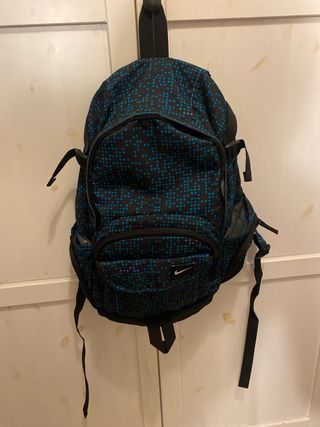 Mochila Nike Negra y Azul
