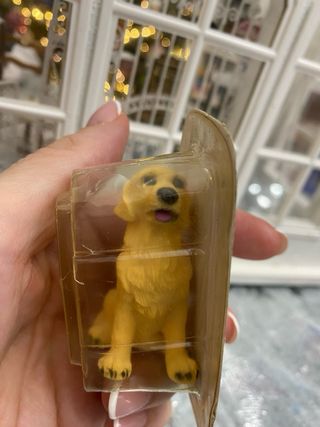 Perro miniatura para casa de muñecas