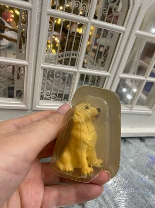 Perro miniatura para casa de muñecas